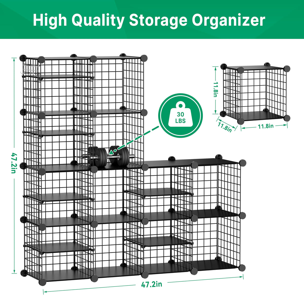 Kiivoena durable ABS connectors secure sturdy grids for long-lasting use