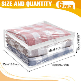 Kikerike storage bags in closet demonstrate organized wardrobe.