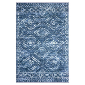 KILOCOCO polyester rug offers soft texture and long-lasting color for daily use.