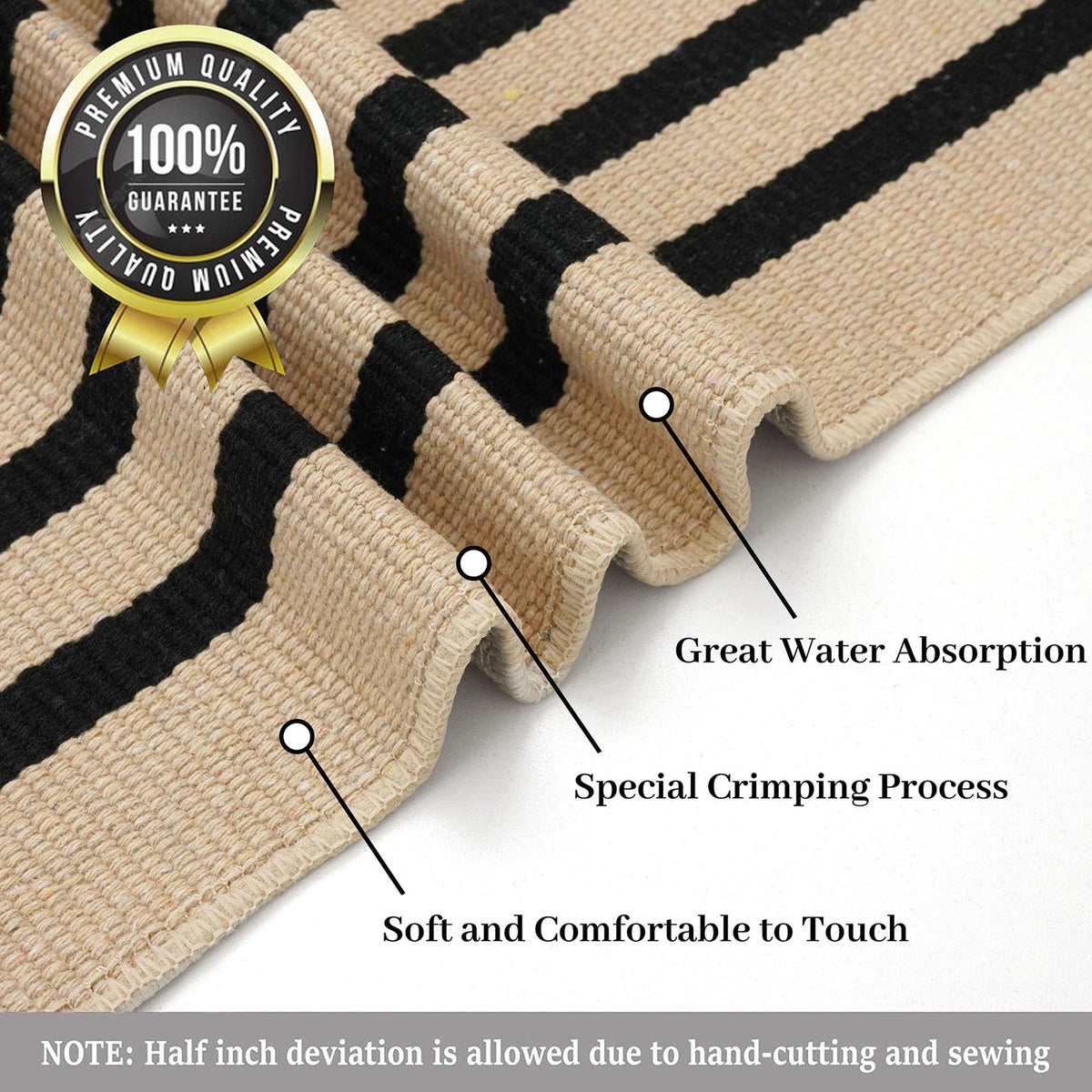 KILOCOCO layered look pairs with another mat for style.
