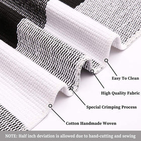 KILOCOCO washable rug cleans easily via vacuum, shake, or delicate cycle machine wash.