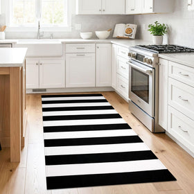 KILOCOCO washable porch rug is easy to deep clean and refresh.