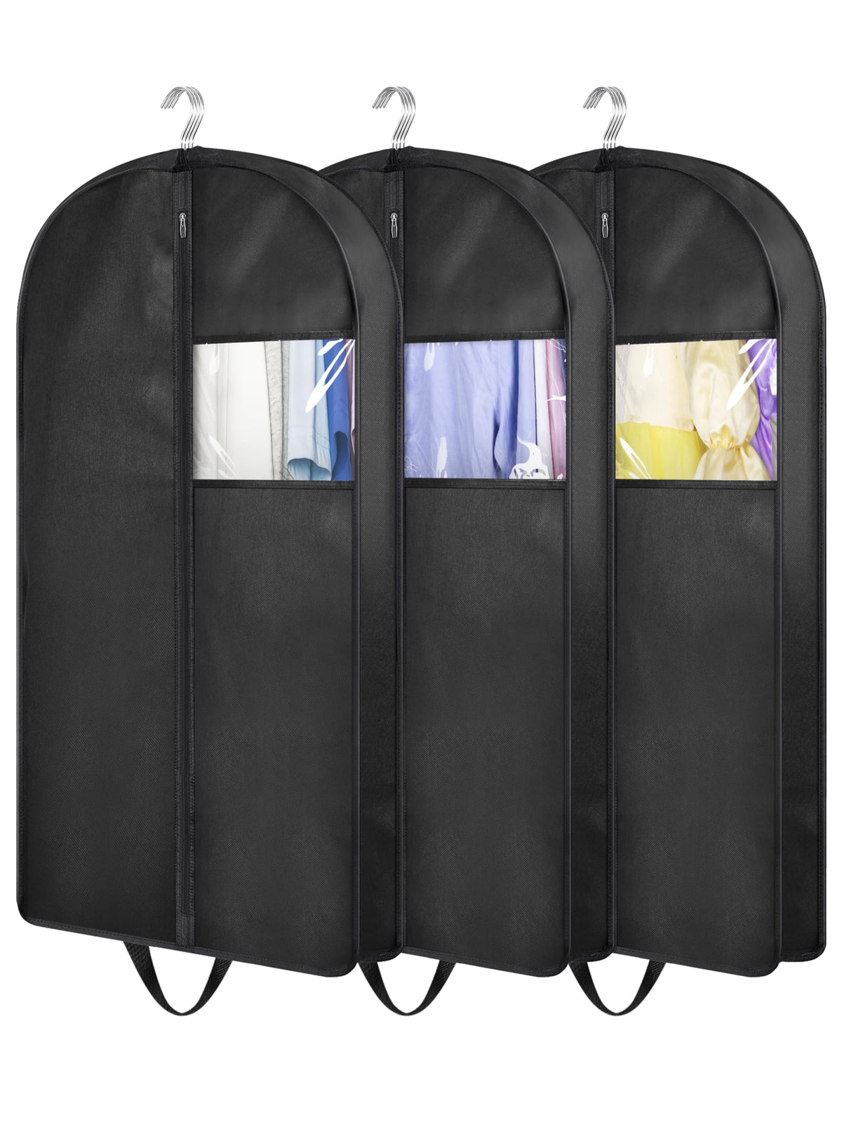 KIMBORA 35-inch garment bag with 4-inch gusset for travel and suits.
