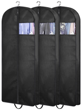 KIMBORA 54-inch suit bags protect garments for closet or travel.