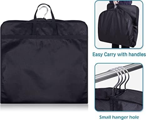 KIMBORA breathable garment bags with window provide visibility and airflow.