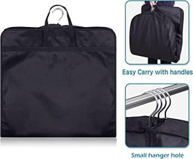 KIMBORA breathable garment bags with window provide visibility and airflow.