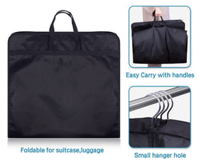 KIMBORA breathable fabric dress bag promoting airflow while protecting contents.