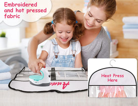 KIMBORA embroidery-ready fabric bag for personalized kids' dance outfits.