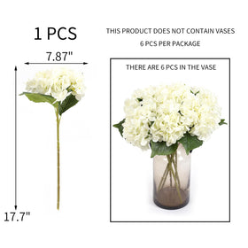 Kimura's Cabin artificial hydrangea full bloom for long-lasting table elegance