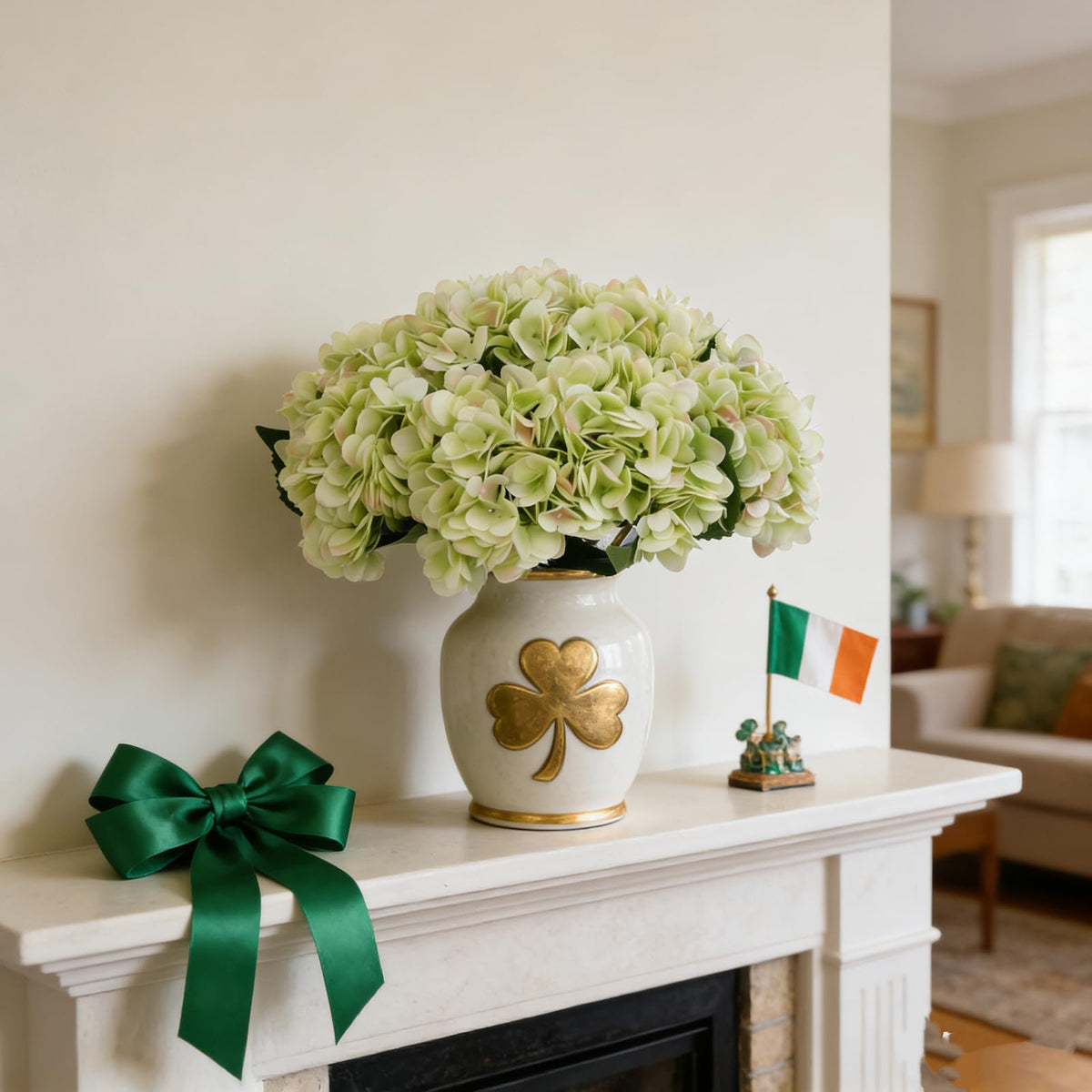 Kimura's Cabin hydrangea stem wired bendable for easy arrangement.
