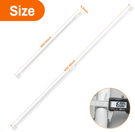 Kimwason 6-pack rod with rubber end caps prevents slips.