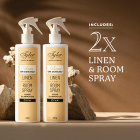Kinara Diva scent in living room; enhances overall home mood