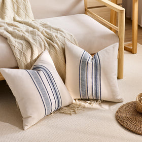 KINDREX two-pack pillow covers offer easy decor refresh