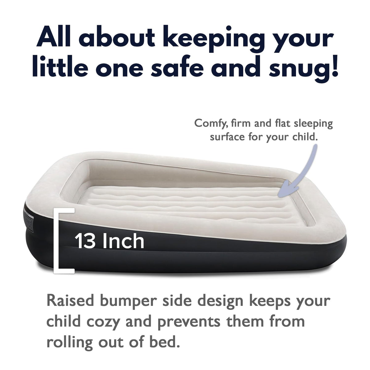 King Koil travel bed with puncture-resistant durability for indoor or outdoor use.