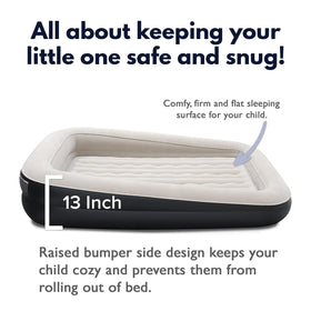 King Koil travel bed with puncture-resistant durability for indoor or outdoor use.