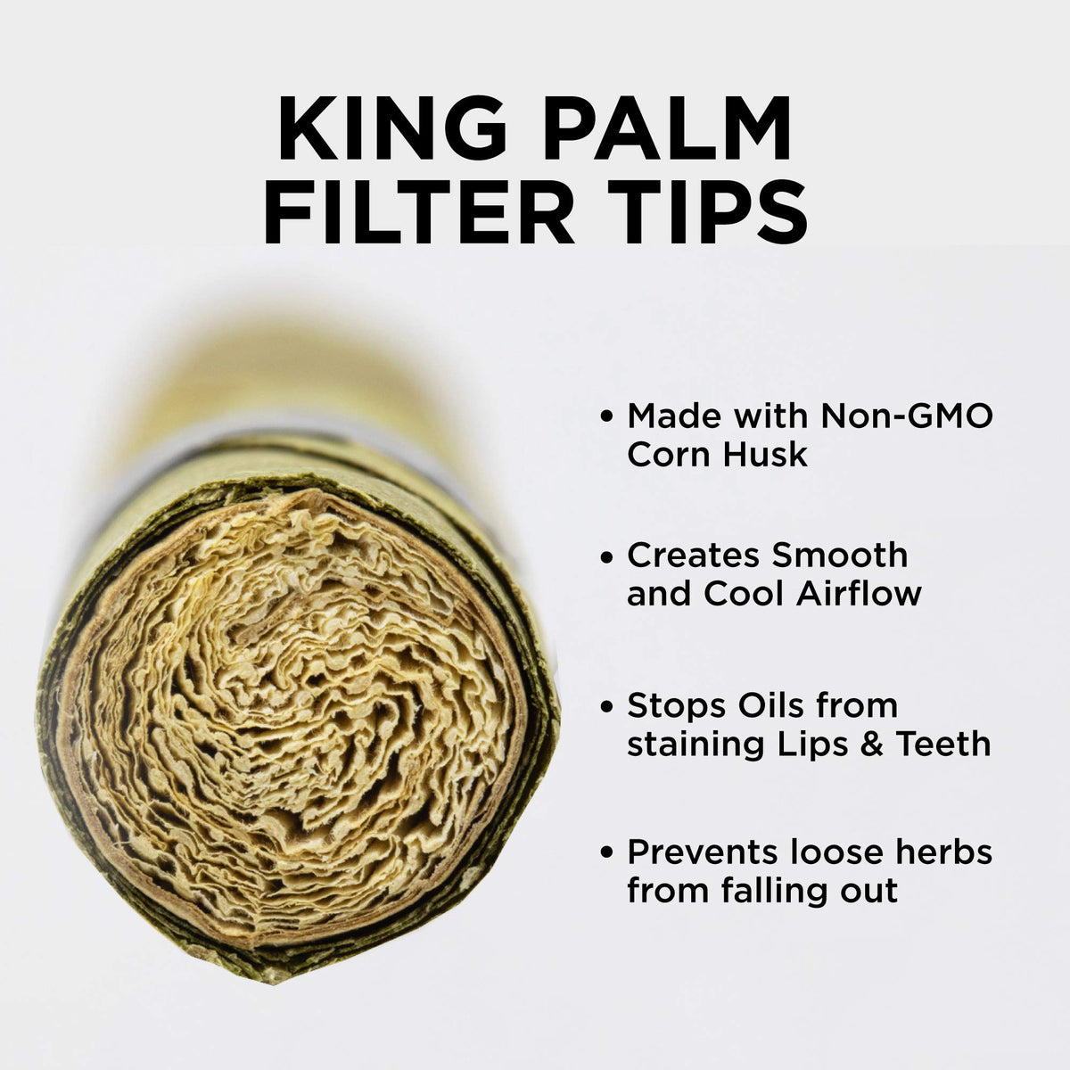 King Palm King Size Cones with included tips and packing tubes