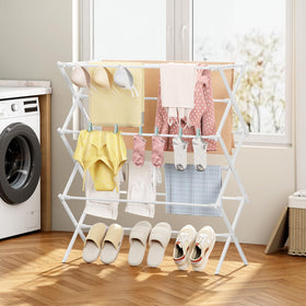 KINGBOARD white finish complements modern laundry spaces.