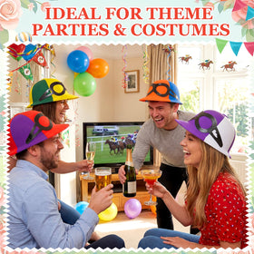 Kingdder derby headwear for kids and adults fits group celebrations