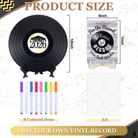 Kingdder wooden signboard adds elegant personalization to your display.