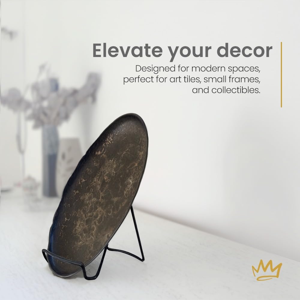 KINGDOM SOLUTIONS plate stand showcasing dinnerware securely