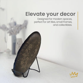 KINGDOM SOLUTIONS plate stand showcasing dinnerware securely