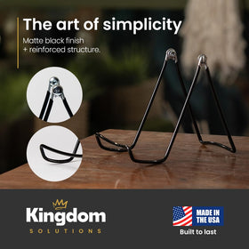 KINGDOM SOLUTIONS 12-pack easels ideal for retail and events