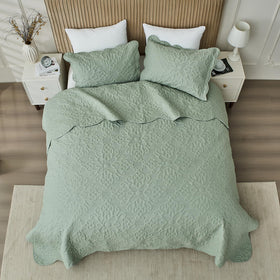 Kingnex all-season lightweight bedspread suitable as quilt, blanket, or coverlet.