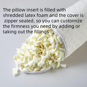 Kingnex Bolster Roll Pillow between knees for side sleepers alignment