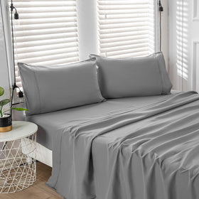 Kingnex easy care flat sheet stays smooth after cold washes