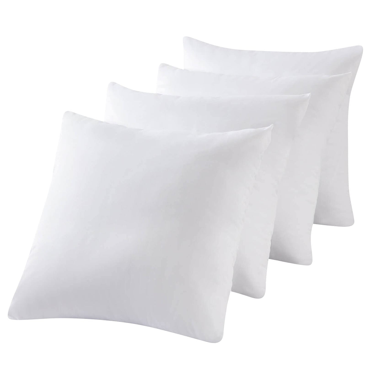 Kingnex euro square pillow protector for throw cushions 24x24 inches.