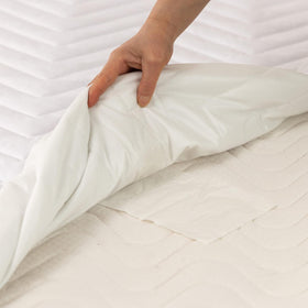 Kingnex fitted-sheet style cover for easy on and off