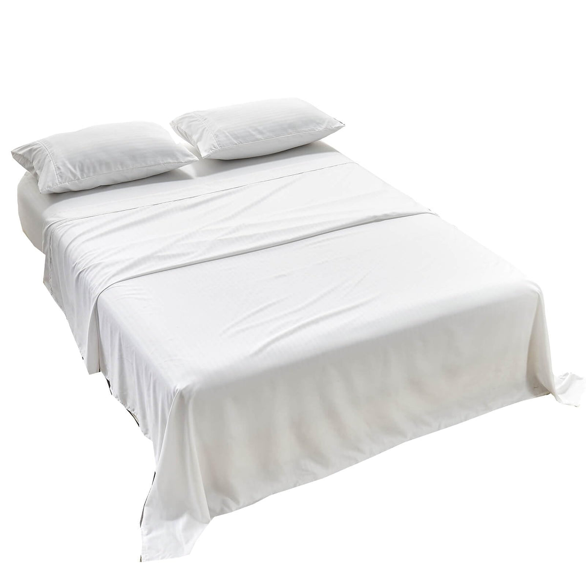 Kingnex pillowcases included—soft, breathable 20x30 inches for restful sleep.