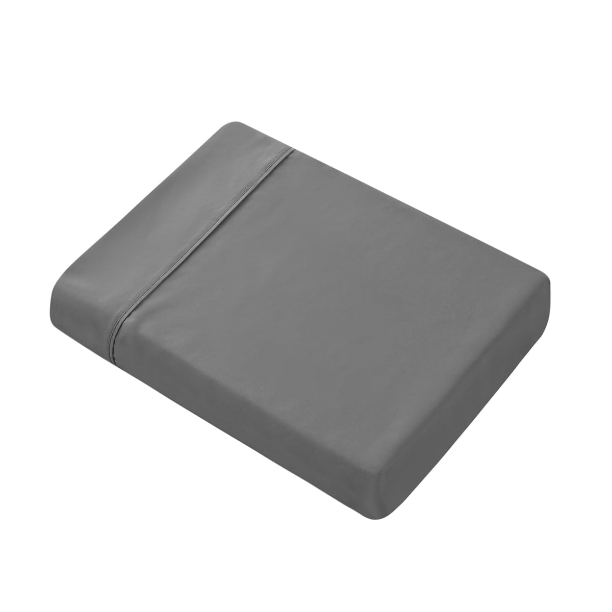 Kingnex soft double brushed microfiber flat sheet offers gentle touch