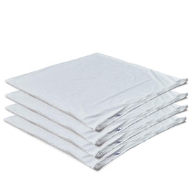 Kingnex waterproof featherproof pillow protector 24x24 cover blocks feathers and liquids.