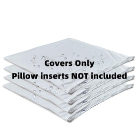 Kingnex zippered 360 degree protection pillow protector 24x24.