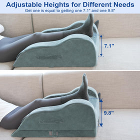 KingPavonini anti-slip bottom keeps pillow stable on bed.