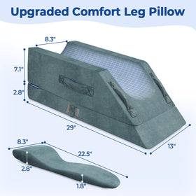 KingPavonini memory foam pillow stays cool and comfortable during use.