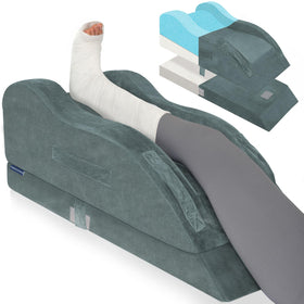 KingPavonini leg elevation pillow with two-height option for personalized leg lift and comfort.