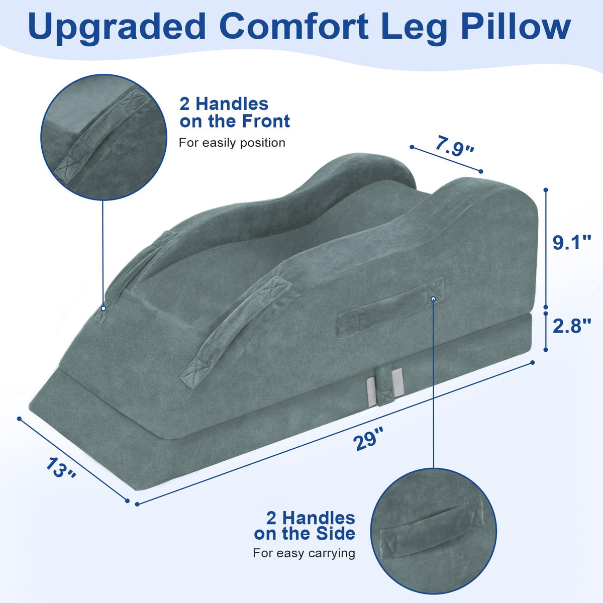 KingPavonini wavy groove design aligns knee and reduces pressure points.