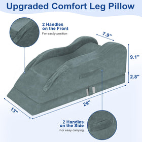 KingPavonini wavy groove design aligns knee and reduces pressure points.