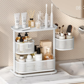 Kingrack craft supplies organizer allows easy reach during projects