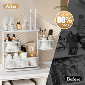 Kingrack laundry tray neatly stores detergents, keeping utility areas tidy