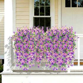 Kingsboomy five-piece set fits standard hanging baskets and urn fillers.
