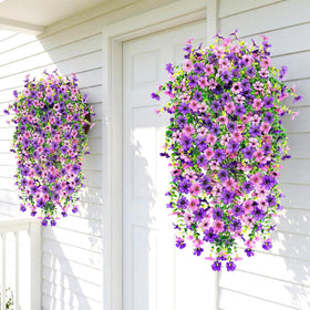 Kingsboomy lifelike silk flowers look real from a distance.