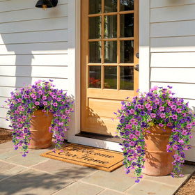 Kingsboomy maintenance-free decor saves time while staying vibrant outside.