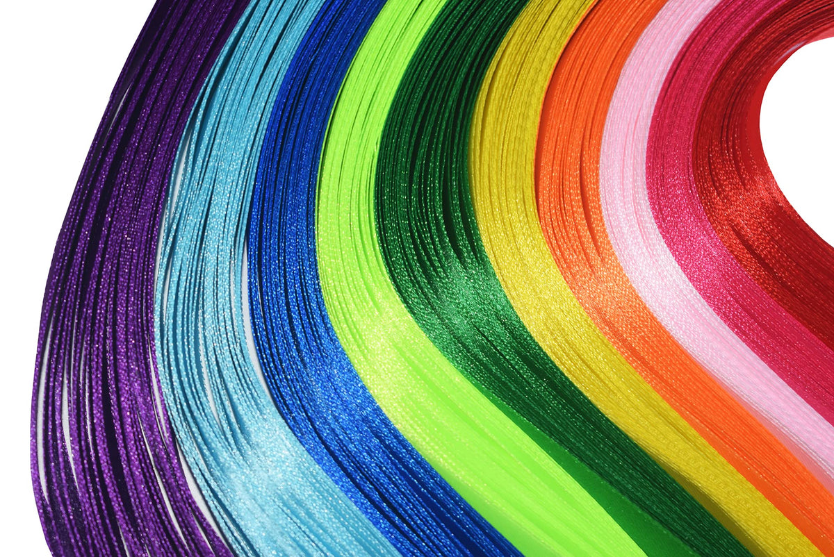 Kingsnow multicolor silk ribbon wands flutter for vibrant celebration photos.