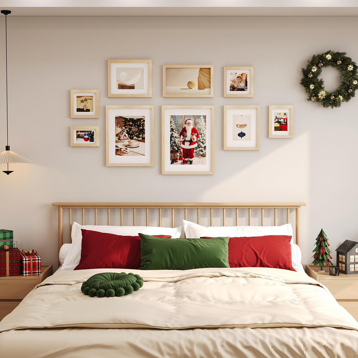 KINLINK 8x10 frame supports wall mount or tabletop display for versatile décor