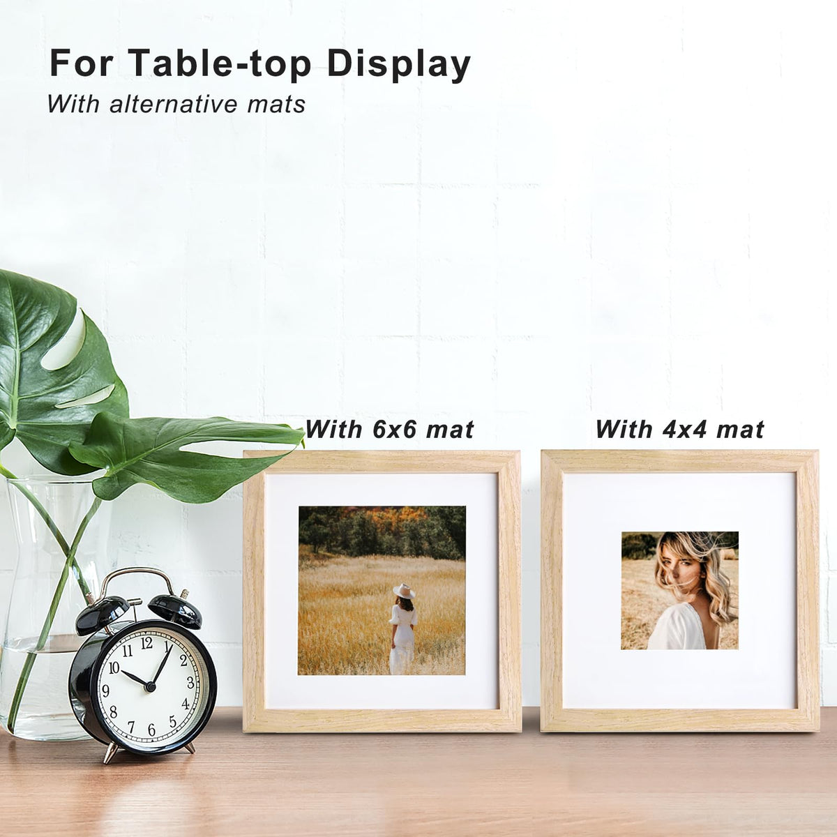 KINLINK 8x8 frame on table display for everyday memories.