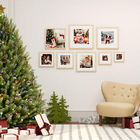 KINLINK 8x8 frame wall display showing versatile mounting.