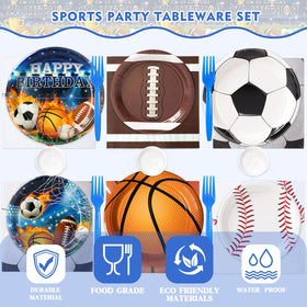 Kinovo tablecloths protect surfaces and unite the party look.